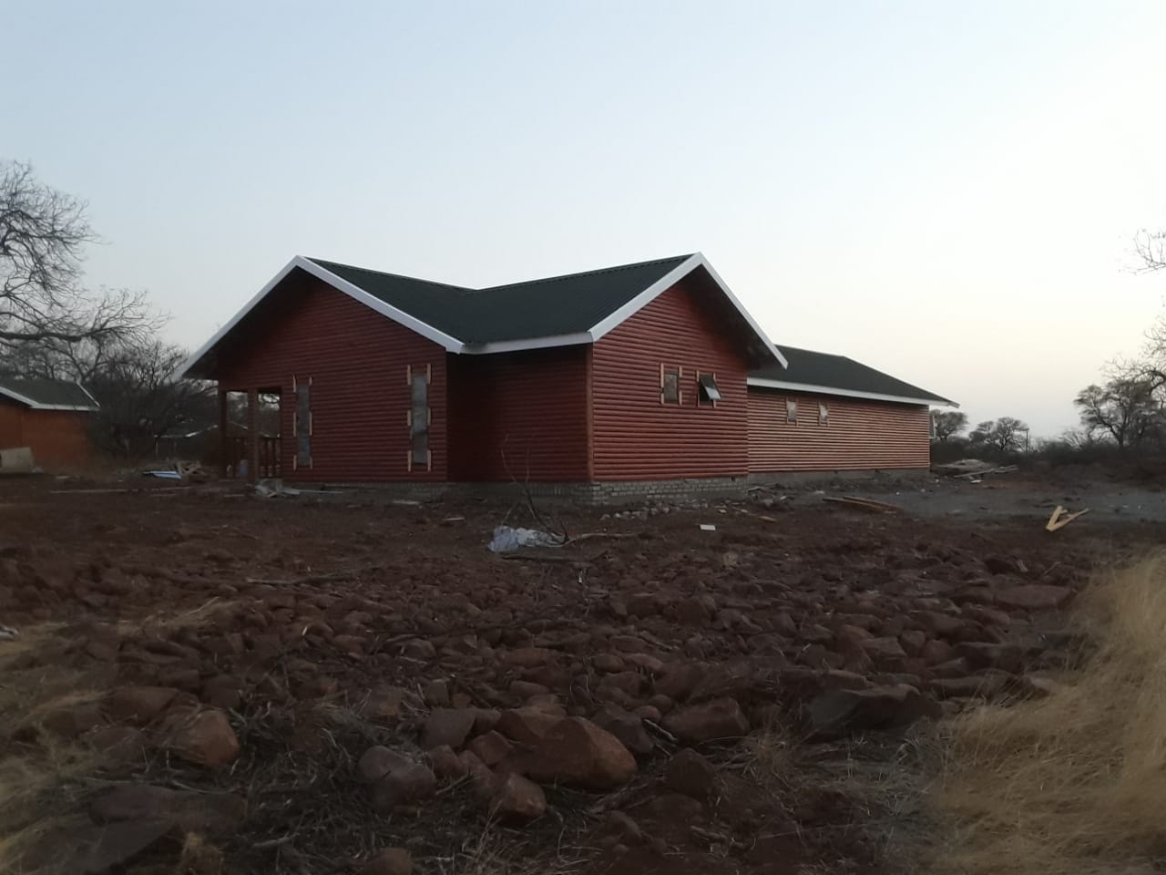 Beitbridge log home exterior