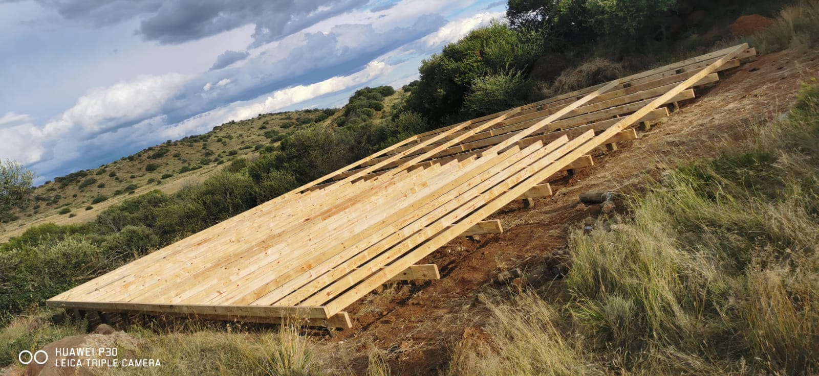 Bloemfontein log home exterior