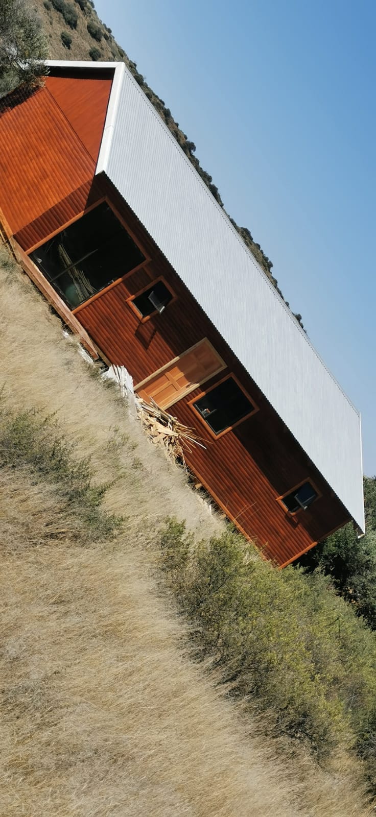 Bloemfontein log home finish