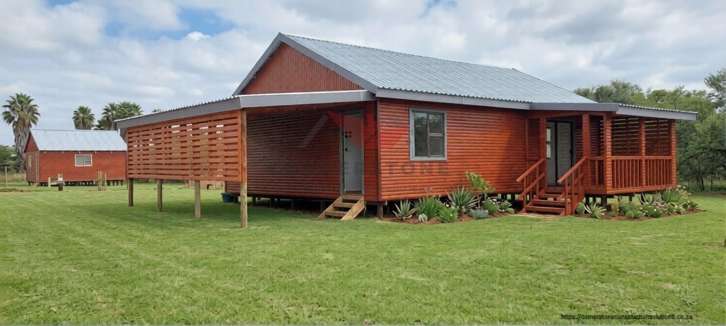 Bela Bela log home exterior