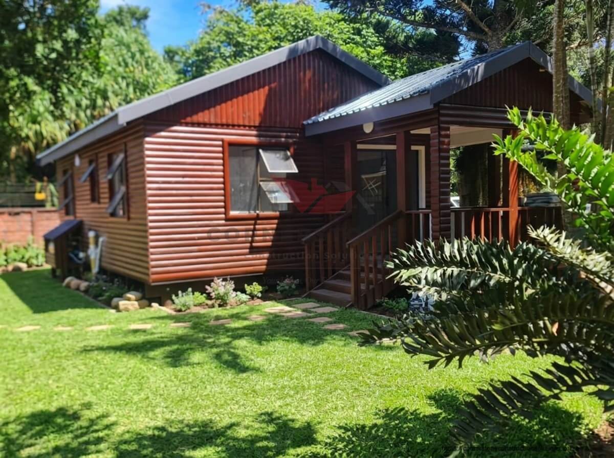 Custom log home built in Emtunzini Durban KZN by Cornerstone Construction